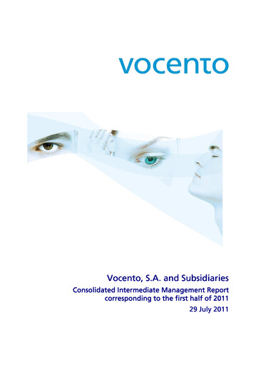 Thumbnail Vocento Half-year Report 2011-h1