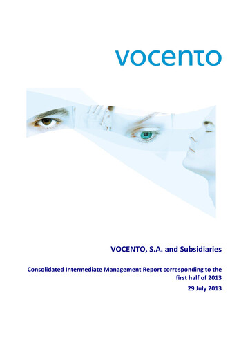 Thumbnail Vocento Half-year Report 2013-h1