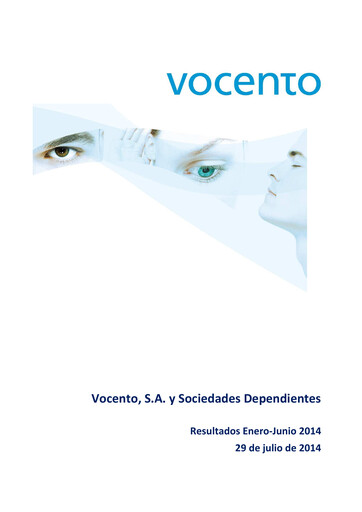 Thumbnail Vocento Half-year Report 2014-h1