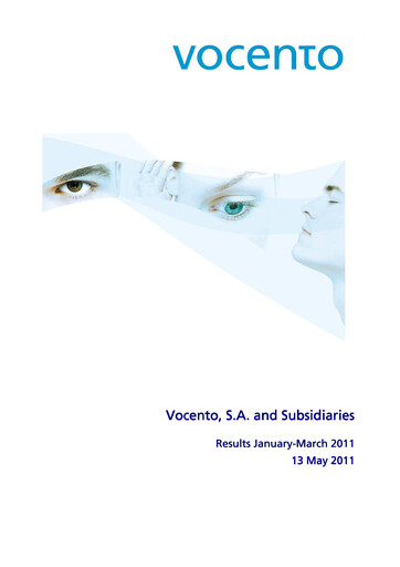Thumbnail Vocento Quarterly Report 2011-q1