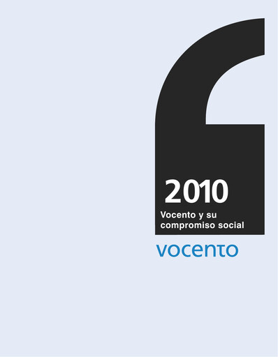 Thumbnail Vocento Sustainability Report 2010