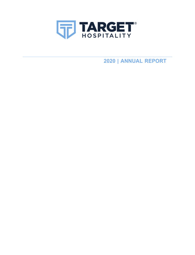 Thumbnail Target Hospitality Annual Report 2020