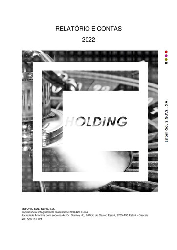 Thumbnail Estoril Sol Annual Report 2022