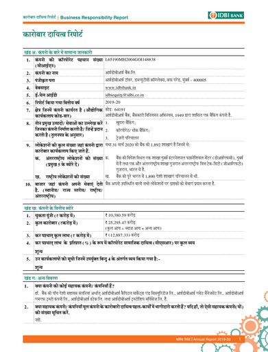 Thumbnail IDBI Bank
 ESG Report 2019-2020