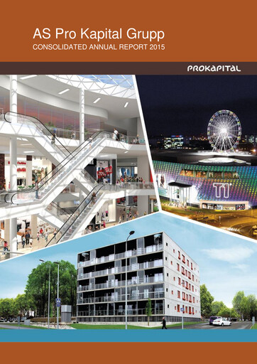 Thumbnail AS Pro Kapital Grupp Annual Report 2015