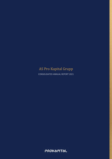 Thumbnail AS Pro Kapital Grupp Annual Report 2021