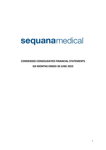 Thumbnail Sequana Medical Half-year Report 2023