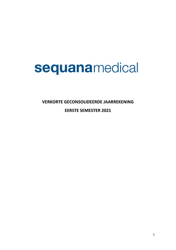 Thumbnail Sequana Medical Half-year Report 2021