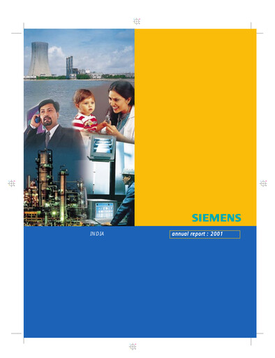 Thumbnail Siemens India
 Annual Report 2001