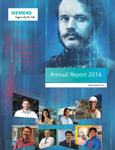 Thumbnail Siemens India
 Annual Report 2016