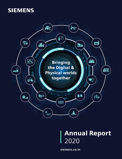 Thumbnail Siemens India
 Annual Report 2020