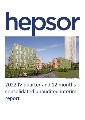 Thumbnail Hepsor AS Financial Report 2022