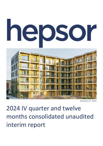 Thumbnail Hepsor AS Financial Report 2024