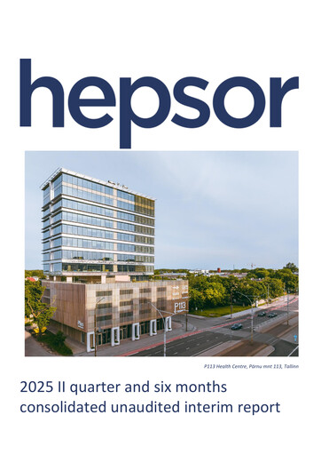 Vorschaubild Hepsor AS Halbjahresbericht 2025