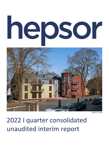 Thumbnail Hepsor AS Quarterly Report 2022-q1