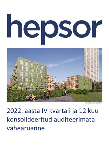 Thumbnail Hepsor AS Quarterly Report 2022-q4