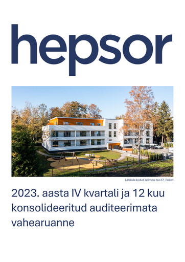 Thumbnail Hepsor AS Quarterly Report 2023-q4