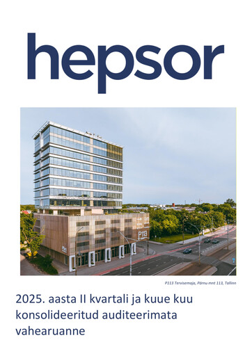 Thumbnail Hepsor AS Quarterly Report 2025-q2