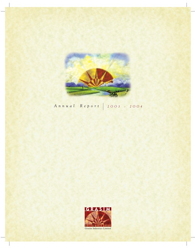 Thumbnail Grasim Industries
 Annual Report 2003-2004