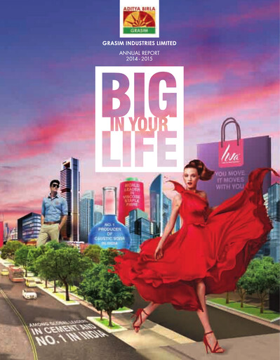 Thumbnail Grasim Industries
 Annual Report 2014-2015