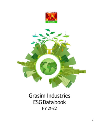 Thumbnail Grasim Industries
 ESG Report 2021-2022