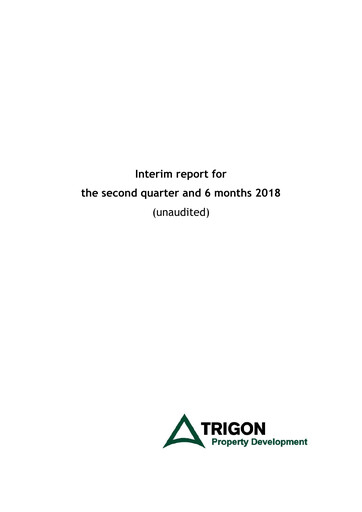 Thumbnail AS Trigon Property Development Half-year Report 2018-h1