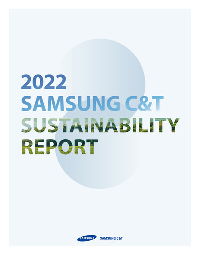 Thumbnail Samsung C&T Corporation Sustainability Report 2022