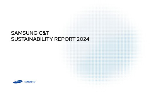 Thumbnail Samsung C&T Corporation Sustainability Report 2024