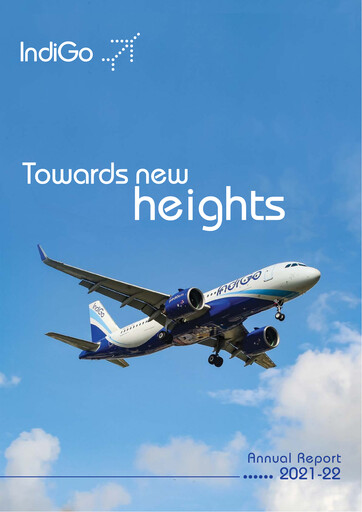 Thumbnail InterGlobe Aviation (IndiGo) Annual Report 2021-2022