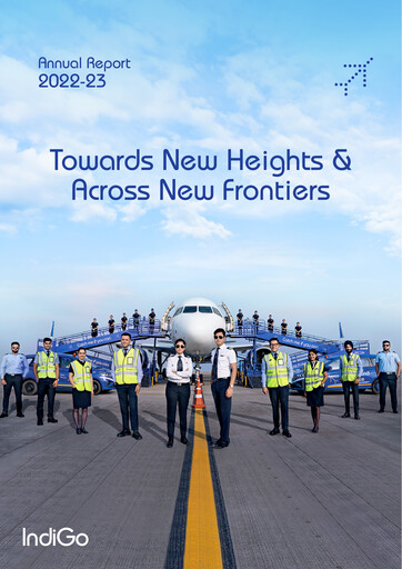 Thumbnail InterGlobe Aviation (IndiGo) Annual Report 2022-2023