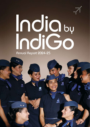Thumbnail InterGlobe Aviation (IndiGo) Annual Report 2024-2025