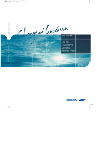 Thumbnail Samsung Fire & Marine Insurance Co., Ltd. Annual Report 2006-2007