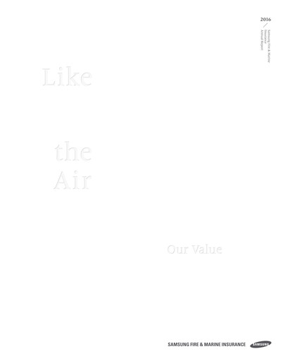 Thumbnail Samsung Fire & Marine Insurance Co., Ltd. Annual Report 2016