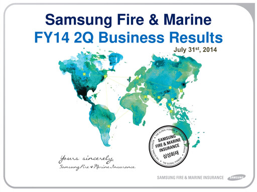Thumbnail Samsung Fire & Marine Insurance Co., Ltd. Half-year Report 2014-h1