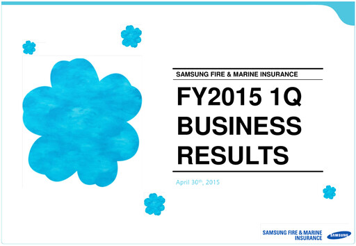 Thumbnail Samsung Fire & Marine Insurance Co., Ltd. Quarterly Report 2015-q1
