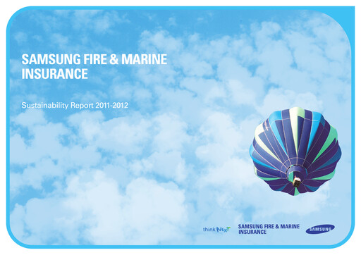 Thumbnail Samsung Fire & Marine Insurance Co., Ltd. Sustainability Report 2010-2011