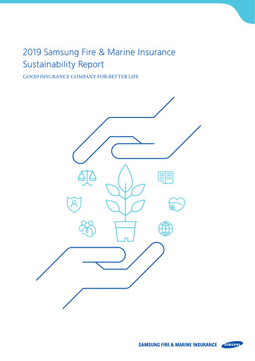 Thumbnail Samsung Fire & Marine Insurance Co., Ltd. Sustainability Report 2018