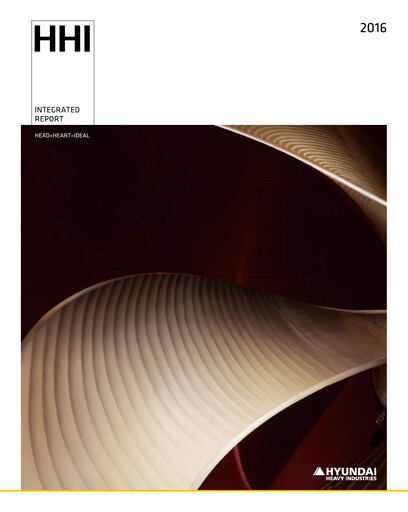 Thumbnail HD Hyundai Heavy Industries Annual Report 2016