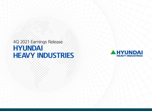 Miniature HD Hyundai Heavy Industries Rapport trimestriel 2021-q4