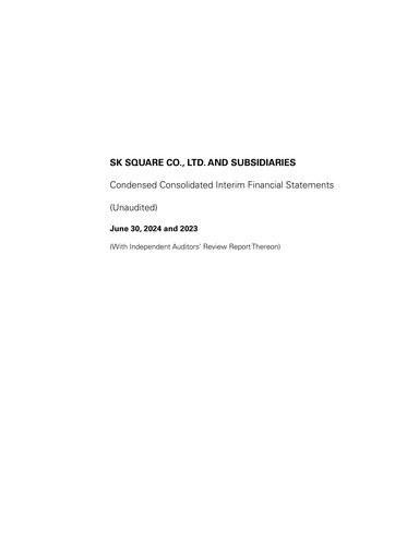 Thumbnail SK Square Half-year Report 2024-h1