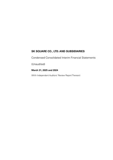 Thumbnail SK Square Quarterly Report 2025-q1