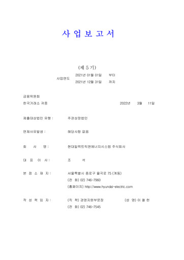 Thumbnail HD Hyundai Electric Annual Report 2021