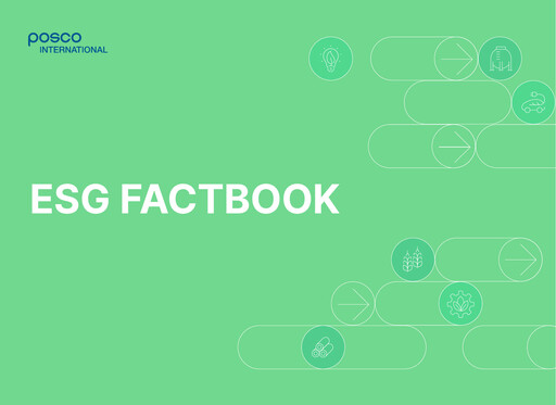 Miniature Posco International Rapport ESG 2022