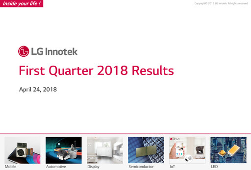 Thumbnail LG Innotek Quarterly Report 2018-q1