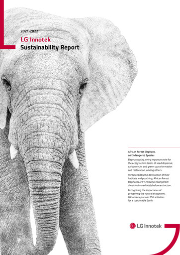 Thumbnail LG Innotek Sustainability Report 2021-2022