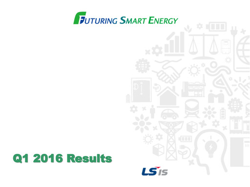 Thumbnail LS ELECTRIC Co., Ltd. Quarterly Report 2016-q1