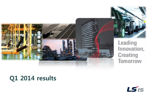 Thumbnail LS ELECTRIC Co., Ltd. Quarterly Report 2014-q1