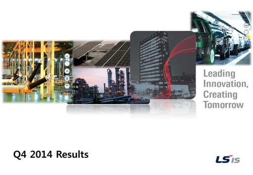 Thumbnail LS ELECTRIC Co., Ltd. Quarterly Report 2014-q4