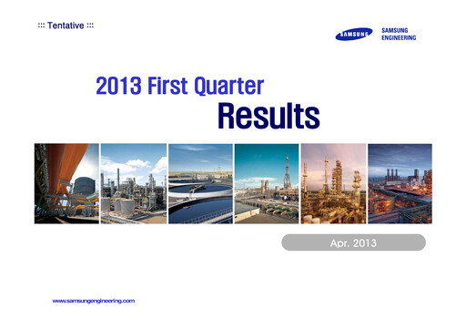Vorschaubild Samsung E&A Quartalsbericht 2013-q1