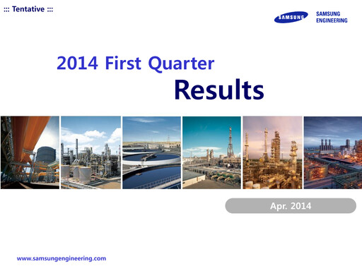 Vorschaubild Samsung E&A Quartalsbericht 2014-q1